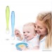 Beiba Baby Spoons-Soft Curved Silicone Feeding Spoon Set of 5 BPA Free Soft Tips - B07DCLTF5L